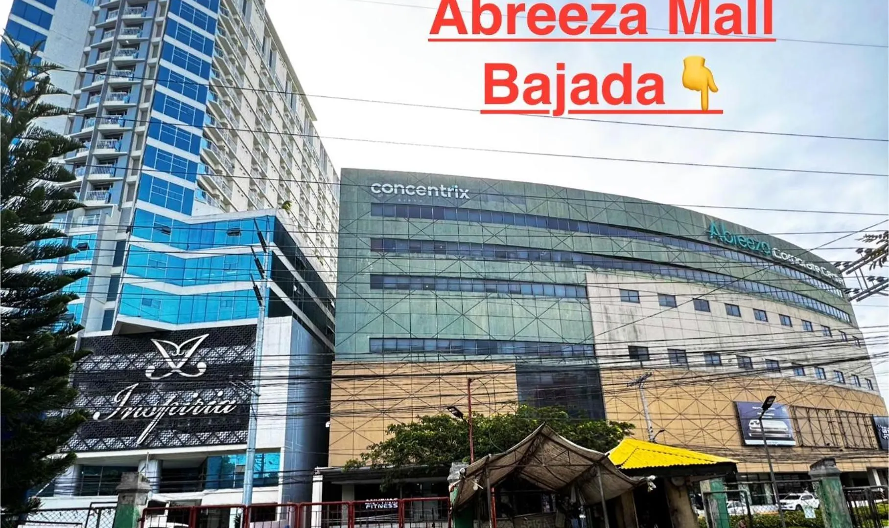 Beside Abreeza Mall City Center Davao